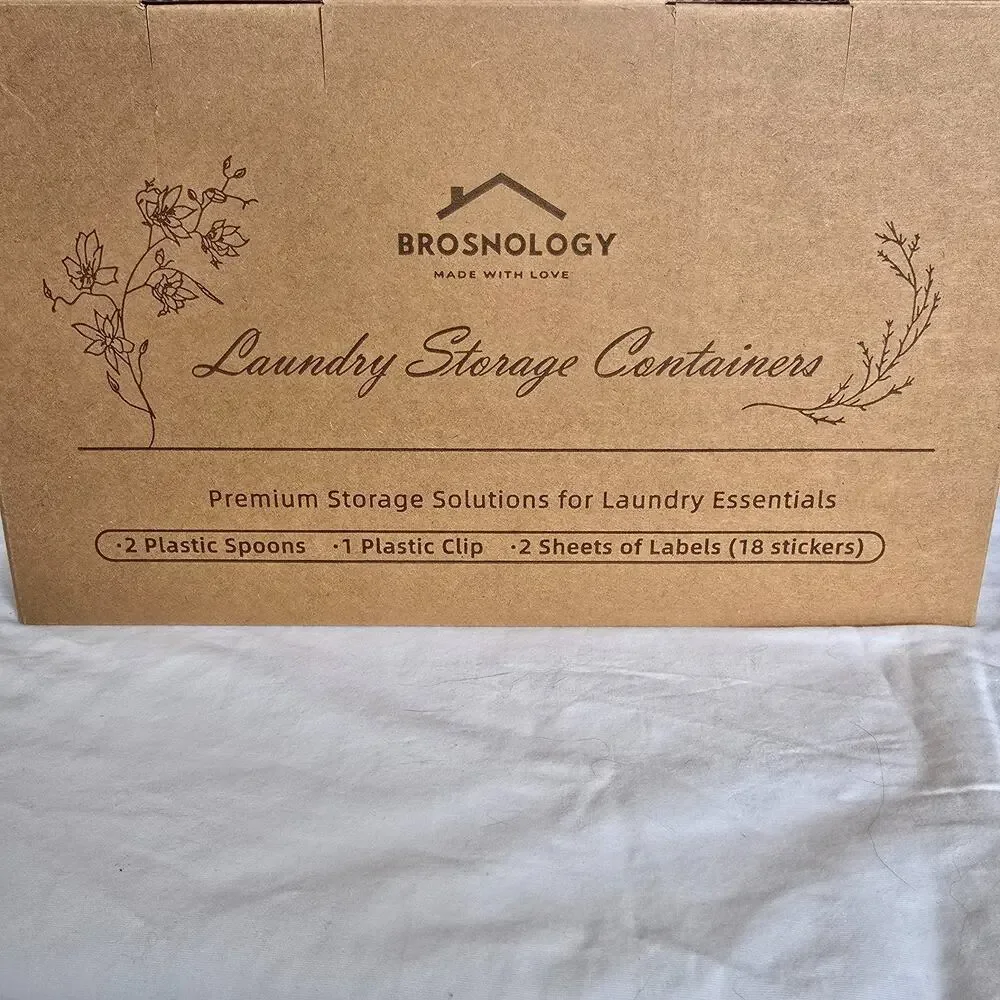 Brosnology Laundry Storage Containers Food Grade NIB